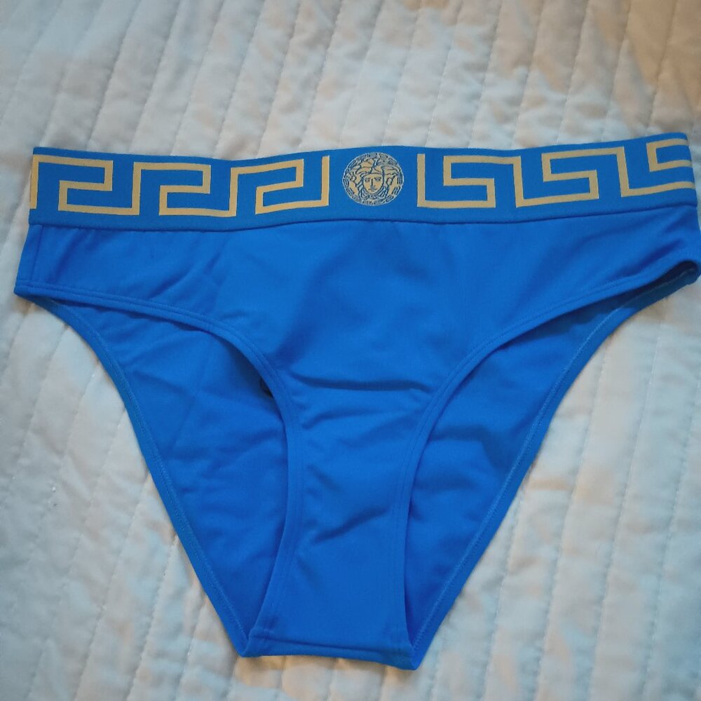 Versace Greca Border Bikini Bottoms